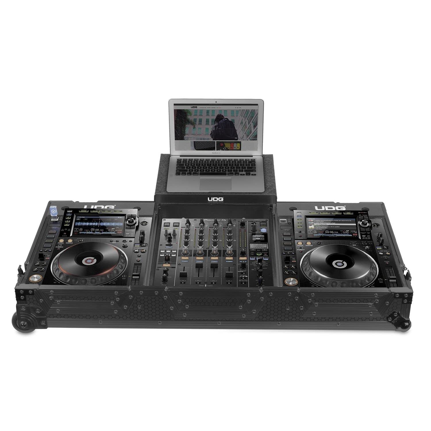 UDG Ultimate Flight Bag CDJ 2000/900 Nexus II Black Plus (Computer